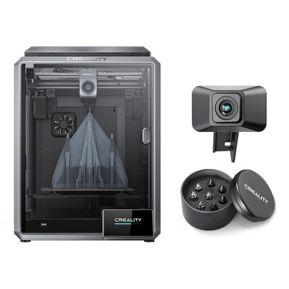 Creality K1 3D Printer Updated Version + K1 Upgrade Pack (AI Camera + 8pcs Nozzle Kit)