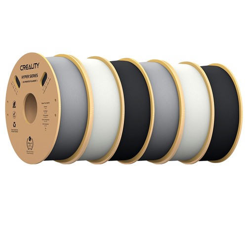 Creality K1 Max 3D Printer + Space Pi Dryer + 6kg Creality Hyper-PLA - 2kg Black + 2kg White + 2kg Gray