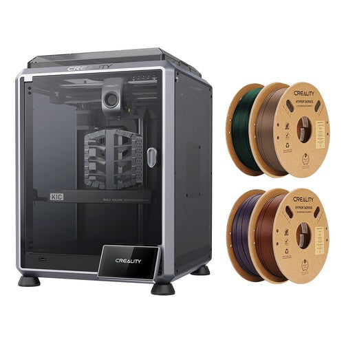 Creality K1C 3D Printer + 4kg Hyper PLA-CF Filament