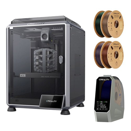 Creality K1C 3D Printer + Space Pi + 4kg Hyper PLA-CF Filament