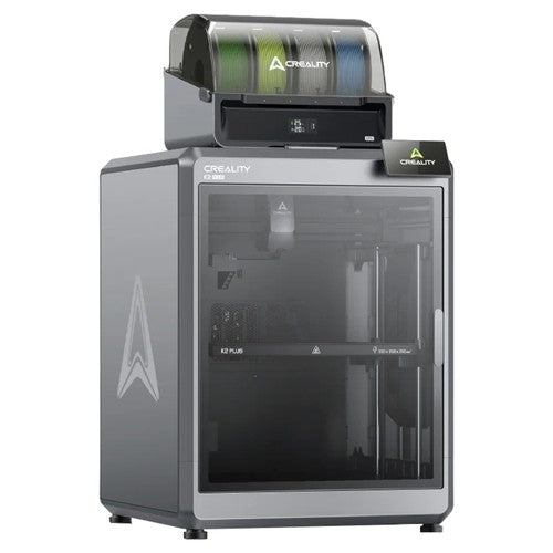 Creality K2 Plus Combo 3D Printer with CFS, 600mm/s, Multi-Color Printing, Apus Extruder, Tilt Detection, FOC Closed-Loop Motors, Active Chamber Heater, 350x350x350mm