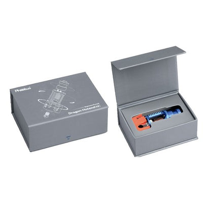 Phaetus Dragon Hotend High Flow Edition, for Prusa/Creality CR-10/Ender 3, 500 Celsius degrees Temperature Resistance, Compatible with All Filaments, PLA, ABS, PETG, TPU, PP, PC, Nylon, PEEK, PEI and Composite Materials, Blue