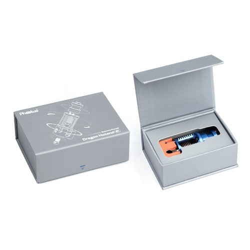 Phaetus Dragon Hotend Standard Flow Edition, 500 Celsius Degrees Temperature Resistance, for Prusa/Creality CR-10/Ender 3, Compatible with All Filaments, PLA, ABS, PETG, TPU, PP, PC, Nylon, PEEK, PEI and Composite Materials, Blue