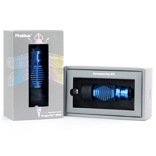 Phaetus Dragonfly BMO ST Hotend, 500°C Temperature Resistance, for Prusa/Creality CR/Creality Ender, Compatible with All V6 Hotend Interfaces Prusa I3 MK3/MK3S Titan BMG Extruders, Blue